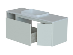 ШКАФ НИЖНИЙ КАПЕЛЛА 1400-500-2 СТОЛЕШНИЦА ЛИТОЙ МРАМОР