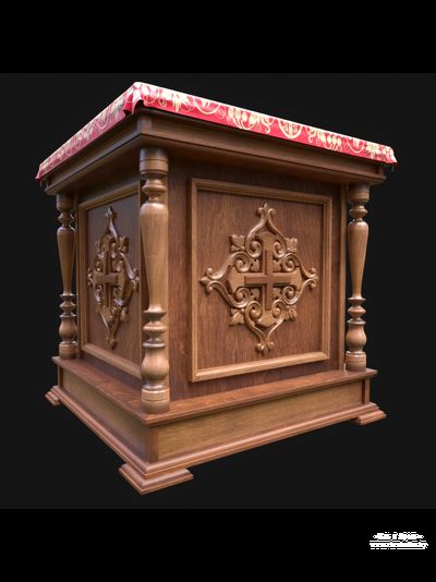 Канун деревянный, мастерская "Ель и дрель"