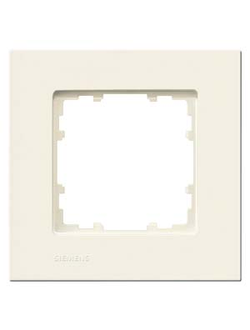 5TG1111-3 DELTA MIRO РАМКА 1-ПОСТ. РАЗМЕРЫ 90X90 MM ЭЛЕКТРОБЕЛЫЙ