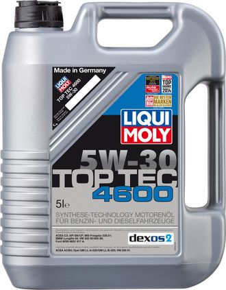 HC-синтетическое моторное масло &quot;Top Tec 4600&quot; 5W30, 5 л