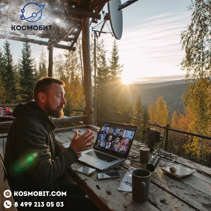 Как организовать умный дом и офис среди берез