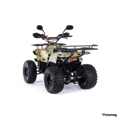 Квадроцикл MOTAX ATV Grizlik Premium 125cc Бензиновый зелёный камуфляж