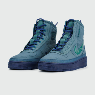 Nike Air Force 1 Shell Blue Void Зимние