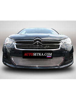 Premium защита радиатора для Citroen C4 (2010-2016) Седан