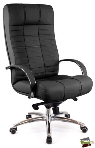 Кресло Everprof Atlant AL M Экокожа Черный