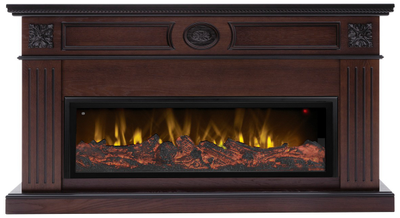 Линейный электрокамин Siena AO с очагом Beverly 1000