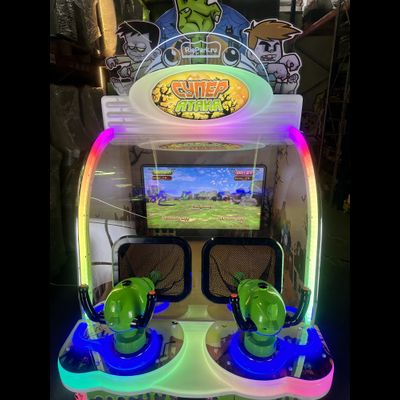 Детский игровой аппарат Двойная Стрелялка «Зомби Атака»
