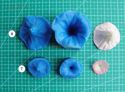 "Цветок вьюнка" силиконовый молд (вайнер)