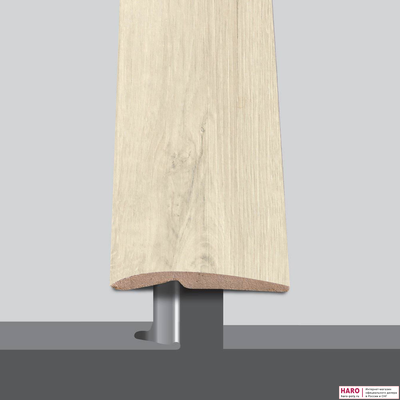 Профиль переходной Haro Дуб Савона Белый 411021, 0,9 м