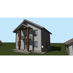 Двухэтажный дом с четырьмя спальнями 165м² (S44)