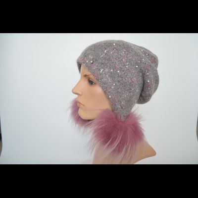 Шапка ушанка Vizio Италия 1010 PP 66  цвет 4-20