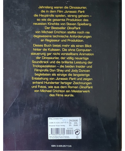 Jurassic Park Wie Aus Dem Bestseller DinoPark  Иностранные книги в Москве в России, Intpressshop