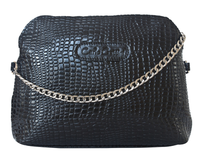 Кожаная женская сумка Asolo black (арт. 8010-01)