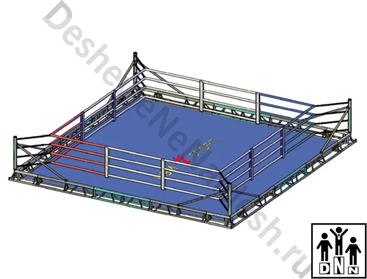 сколько стоит боксерский ринг