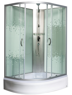 Душевая кабина Мономах Б/К 110/80/24 МЗ R без крыши