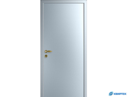 Дверь глухая пластиковая покрытие ПВХ KAPELLI Classic Титан купить в Челябинске | КВИРТЕК