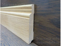 Плинтус ФИГУРНЫЙ из массива дуба (Экстра) 90х16