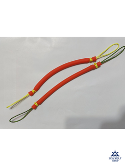 Амортизатор SW 15см латексный красный (внутри линь)