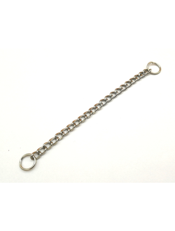 Вешалка цепочка для пальто и шуб, цвет серебро