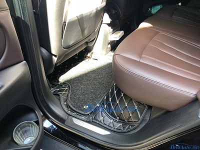 3D коврики в салон BMW X5 из экокожи
