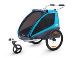 THULE Coaster XT велосипедный прицеп-коляска для 2-х детей