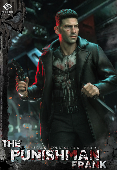 Каратель (Джон Бернтал, The Punisher)  - КОЛЛЕКЦИОННАЯ ФИГУРКА 1/6 scale The Punishman Frank (PT-sp38) - PRESENT TOYS