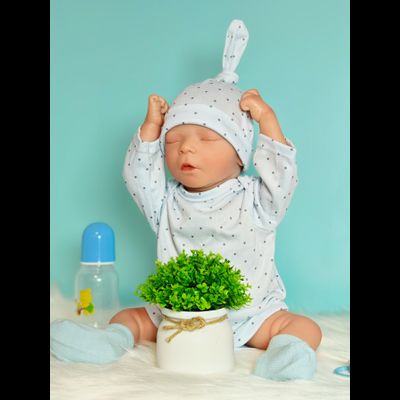 Кукла Реборн мальчик Алёша (мягконабивная)