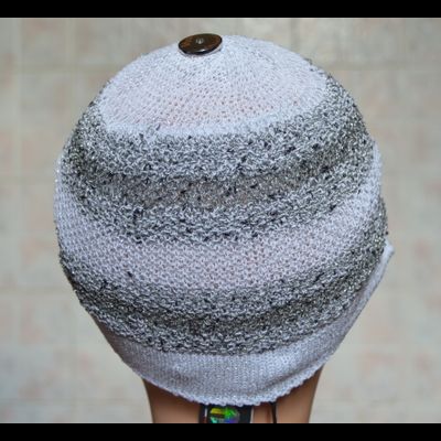 Кепка Vizio 5041 V бело - серая