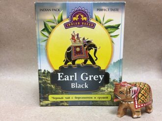 Чай черный с бергамотом и грушей Эрл Грей (Earl Grey) Indian Bazar, 200 гр