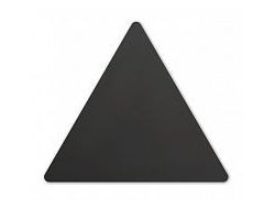 Меловой ценник "Треугольник"
