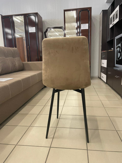 Стул Дублин, ткань серая (УВ777-16), строчка квадрат