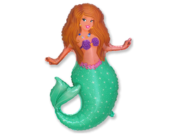 Фольгированный шар "Милая Русалочка"