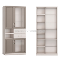 ОМ108 Шкаф-витрина "Босфор". Размер: 878*1998*468