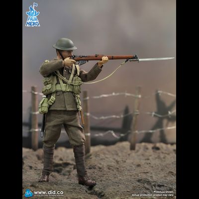 Британский солдат Первой Мировой войны - Коллекционная фигурка 1/12 SCALE WWI British Infantry – Albert Brown (XB80028) - DID