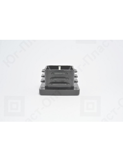 Заглушка для труб 40х40 мм с гайкой М10