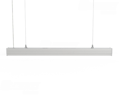 Промышленный однорядный светодиодный светильник 80W IP65 4000К Призма. 1160x70x80 mm