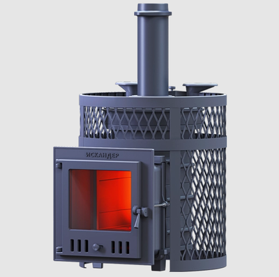 Печь для бани Гефест Искандер ЗК 18 (M) Ураган