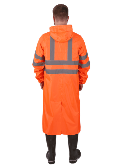 Плащ ПВХ «Extra-Vision WPL» (оранжевый), ПЛА004