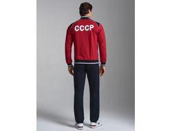 Спортивный костюм с символикой СССР , 11SKM-1746, красный