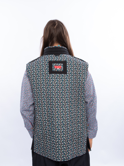 Жилетка "Родное тепло" черная