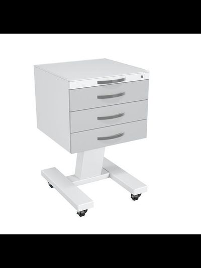 Столик медицинский подкатной ССМ-3.0 с центральным замком