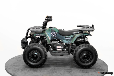 Детский квадроцикл MOTAX GRIZLIK MINI ES BW зеленый