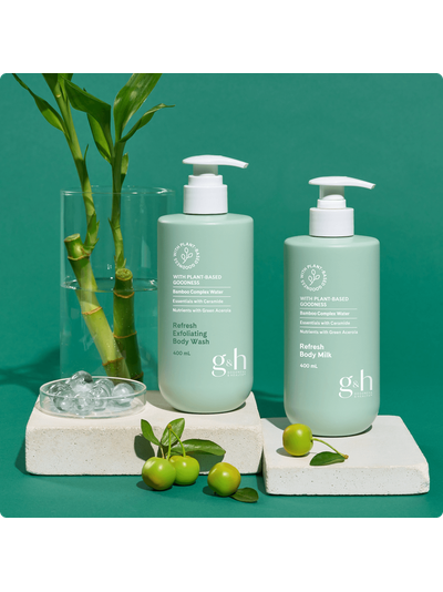 g&amp;h Освежающий отшелушивающий гель для душа, 400 мл.