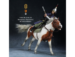Монгольский конь (Лошадь) в динамичной позе - Коллекционная ФИГУРКА 1/6 scale animal model No.33:Mongolica (dynamic posture) (Mr.Z033-MD001) - Mr.Z