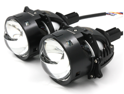 Билед модули Aozoom Z1 Black King Kong Laser 2025 Original 3.0 дюйма, 2 чипа, 5500K, 12V, 55W/75W, крепление 3R и гаечное (комплект, 2шт)