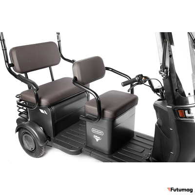 Электротрицикл Rutrike Gelbert Bos 48V/60V 800Вт черный