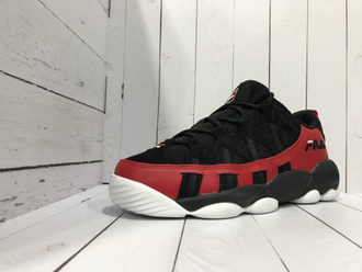 Кроссовки Fila Spaghetti мужские черно-красные