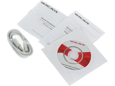 Адаптер Mercusys MW300UH WI-FI адаптер Белый