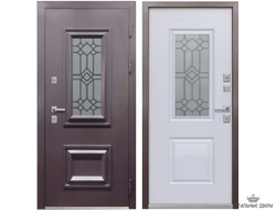 TERMO 3 Букле шоколад Эмалит белый Фигурная вставка