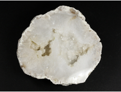 Кварц в жеоде, халцедон, полировка, Россия, Северный Кавказ, КЧР, Усть-Джегутинский район (56*53*23 мм, 85 г) №35580